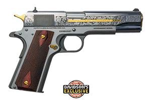 Colt 1911 Heritage Stainless Steel Engraved O1911C-SS38-DHM 38 Super 7+1 5