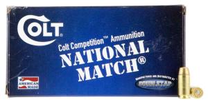 Colt Ammo 40SW180FMJCT Defense Target 40 S&W 180 GR Full Metal Jacket (FMJ) 50 Bx/ 20 Cs