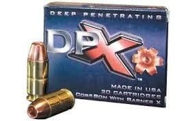 Cor-bon Handgun Ammunition 9mm Luger (+P) 115 gr DPX 1275 fps 20/box