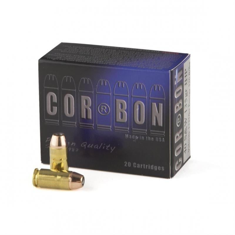 Cor-bon High Velocity, 9mm Luger+P, JHP, 115 Grain, 20 Rounds