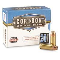 Cor-bon Self-Defense Handgun Ammo - .38 Super - 115 Grain - 20 Rounds