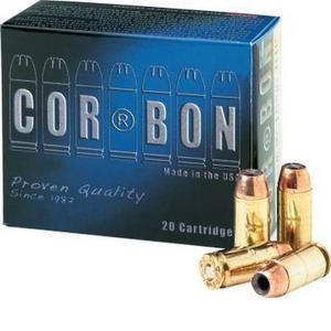 Cor-bon Self-Defense Handgun Ammo - .45 Automatic Colt Pistol - 185 Grain - 20 Rounds