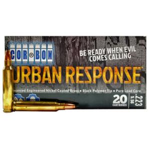 Cor-bon Urban Response .223 Remington Ammunition 55 Grain Urban Response Frangible Jacketed Hollow Point 2900fps [FC-757750223202]