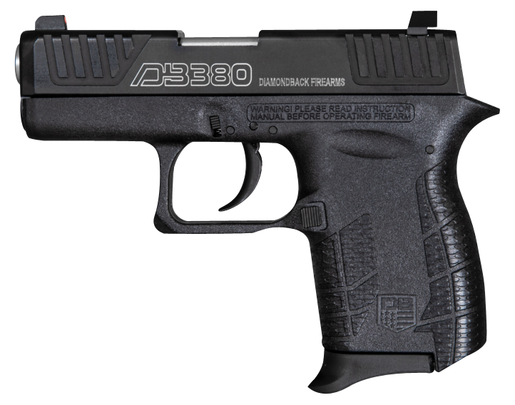 Diamondback Firearms DB380 Gen 4 DB0100E002 380 ACP 6+1 2"