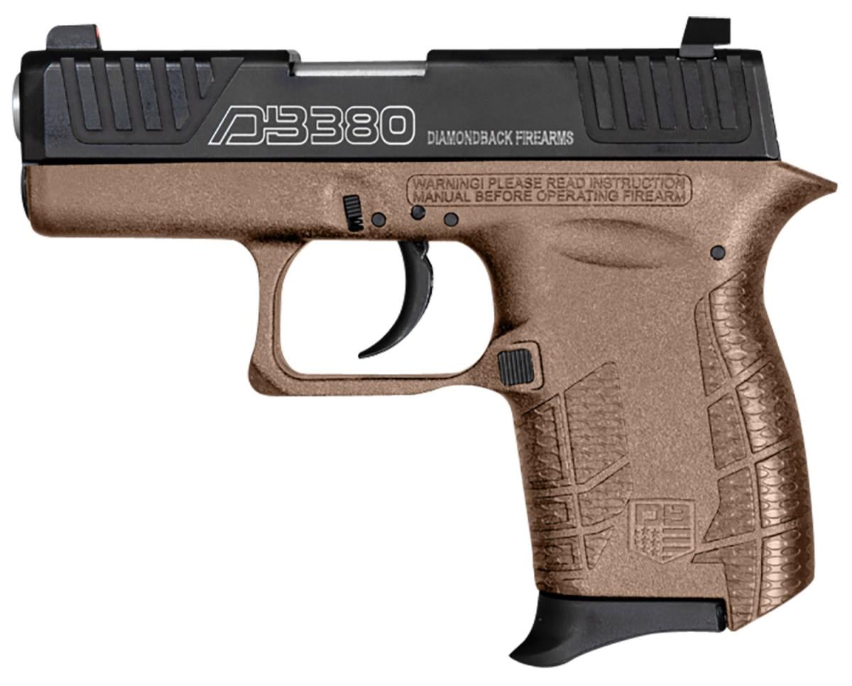 Diamondback Firearms DB380 Gen 4 DB0100E062 380 ACP 6+1 2"
