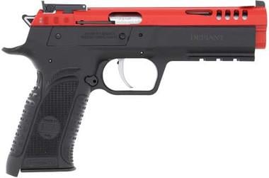European American Armory Tanfoglio Defiant Force 4.4" Red & Black TFFORCE22 22 LR 10 Rd. 4.4"