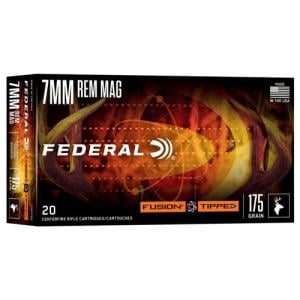 FUSION AMMO 7mm Rem Mag 175Gr Fusion Tipped 20rd