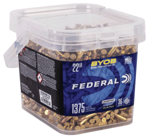 Federal 750BKT1375 Small Game Target BYOB 22 LR 36 gr Copper Plated Hollow Point (CPHP) 1375 Bx/ 12 Cs 750BKT1375