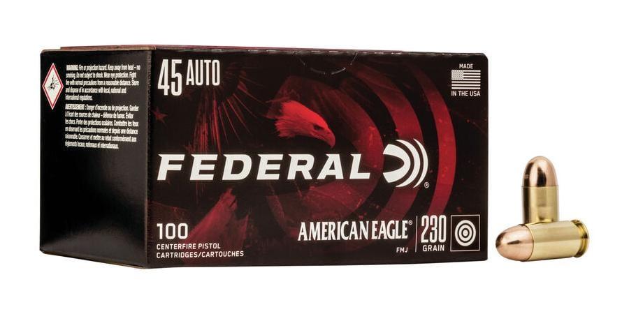 Federal AE45A100 45 ACP