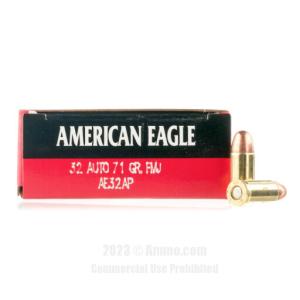 Federal American Eagle 32 ACP Ammo - 1000 Rounds of 71 Grain FMJ... AE32AP