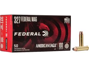 Federal American Eagle Ammunition 327 Federal Magnum 100 Grain Jacketed Soft Point - 851147 AE327