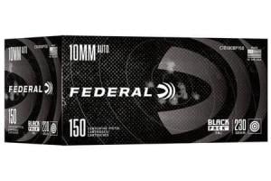 Federal Black Pack 10mm Auto Handgun 150 Rounds - C10180BP150