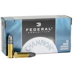 Federal Champion .22 LR Ammunition 5000 Rounds LRN 40 Grain