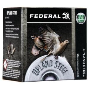Federal FIELD & RANGE STEEL 410GA 3" 3/8OZ 7.5 UPLAND STEEL AMMO 25RD
