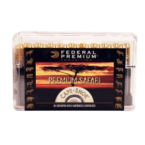 Federal Premium CAPE-SHOK .458 Winchester Magnum 500 Grain Trophy Bonded Sledgehammer Solid Centerfire Rifle Ammo 20 Rounds P458T3