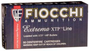 Fiocchi .40 S&W 155 Grain HP Nickel Plated Brass Case Centerfire Pistol Ammo 25 Rounds Box 40XTP25
