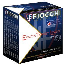 Fiocchi Shooting Dynamics Exacta Steel Target 2.75" 12 Gauge Ammo, 250 Rounds - 12S1187