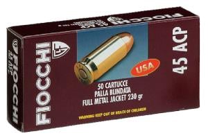 Fiocchi Specialty Classic Handgun Ammo - Metal Case (FMJ) -7.62X25mm - 88 Grain - 50 Rounds