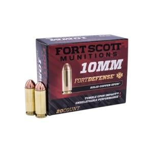 Fort Scott Munitions 10MM 124 Grain Centerfire Pistol Ammunition 20 Rounds 10MM-124-SCV