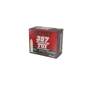 Fort Scott Munitions 357 MAGNUM 125 Grain Centerfire Pistol Ammunition 20 Rounds 357MAG-125-SCV
