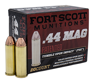 Fort Scott Munitions 44 Magnum 200 Grain Centerfire Pistol Ammunition 20 Rounds 44MAG-200-SCV1
