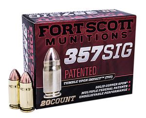 Fort Scott Munitions FSM 357 SIG 95GR TUI 20R