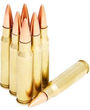 Freedom Munitions .308 Winchester 150 Grain Full Metal Jacket Brass Cased Pistol Ammo, 20 Rounds, FM308F150N FM308F150N