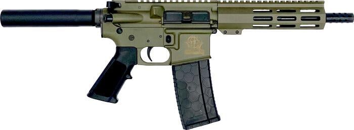 GLFA AR-15 Pistol GL15223P ODG 223/5.56 30 Rd. 7.5"
