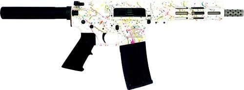 GLFA AR-15 Pistol Saved By The Splatter GL15223SSP S-WHT 223/5.56 30 Rd. 7.5"