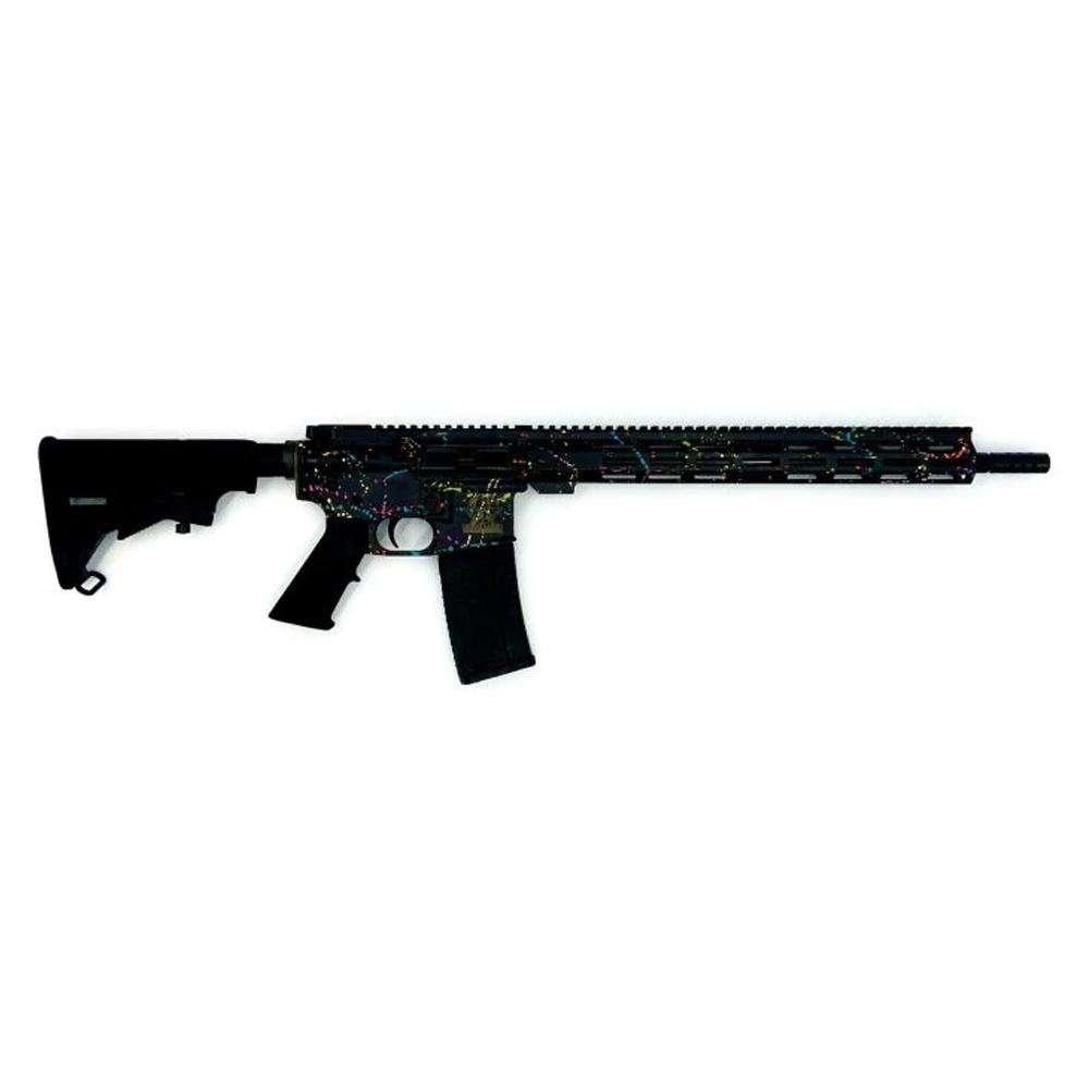 GLFA AR-15 Saved By The Splatter GL15223 S-BLK 223/5.56 30 Rd. 16"