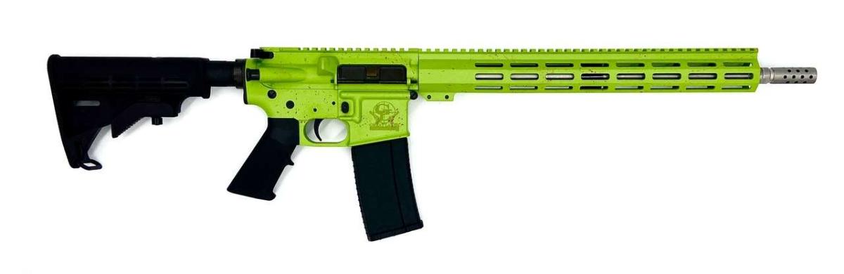 GLFA AR-15 Zombie Splatter GL15223SS S-ZOM 223/5.56 30 Rd. 16"