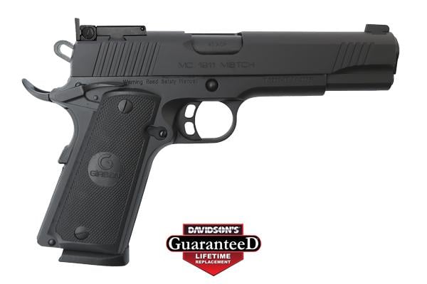 Girsan MC1911 Match 390090 45 ACP 8+1 Rd. 5"