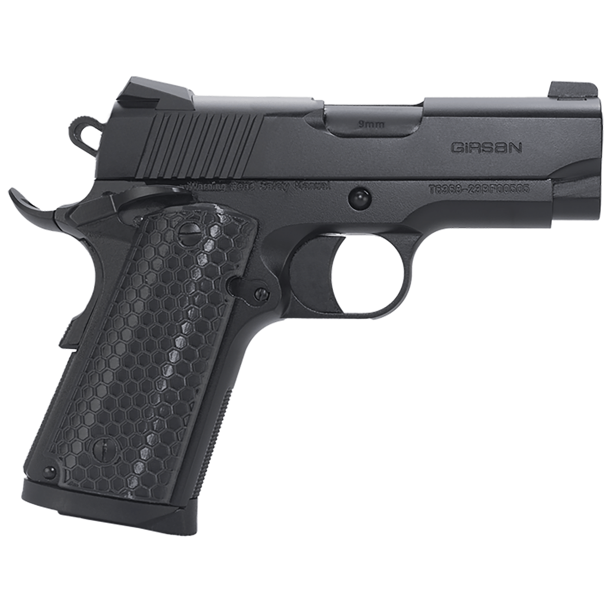 Girsan MC1911 SC Untouchable Officer 392050 45 ACP 6+1 Rd. 3.4"