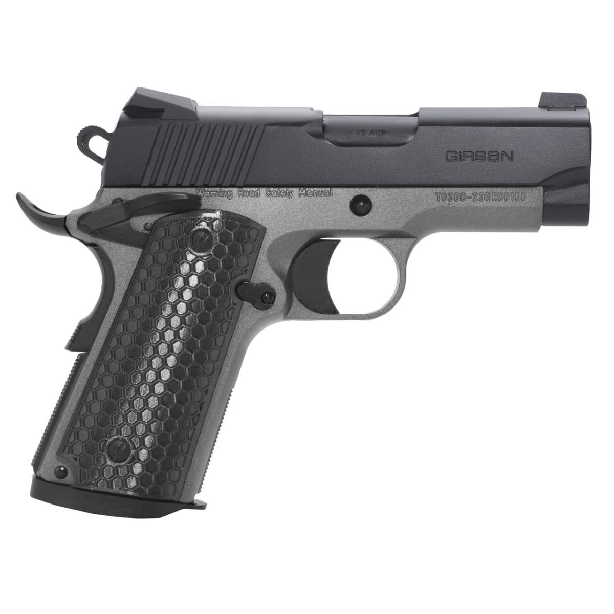 Girsan MC1911 SC Untouchable Officer 392067 9mm 7+1 Rd. 3.4"