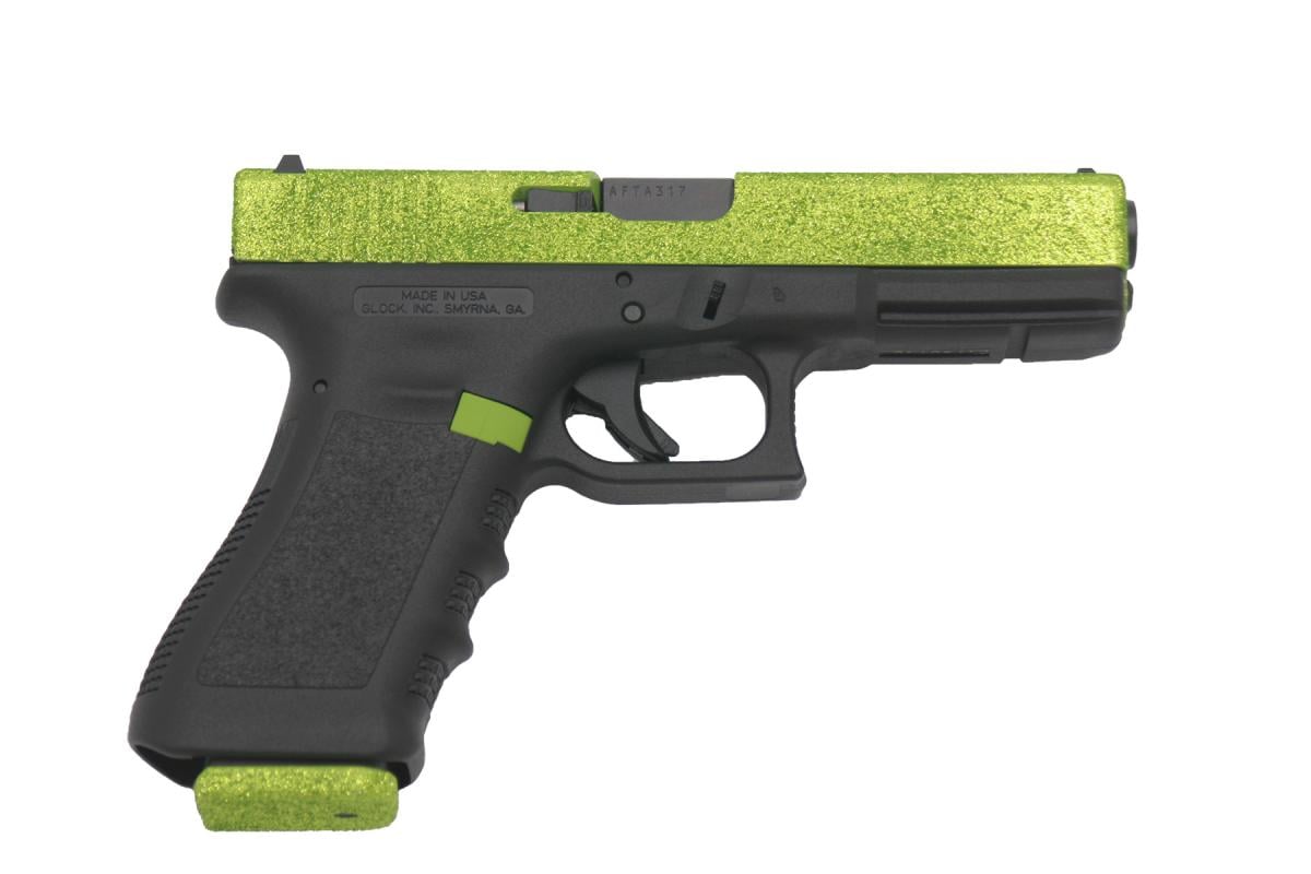Glock 17 Gen 3 Glitter Gunz UI1750203ZGGG 9mm 15 Rd. 4.49"