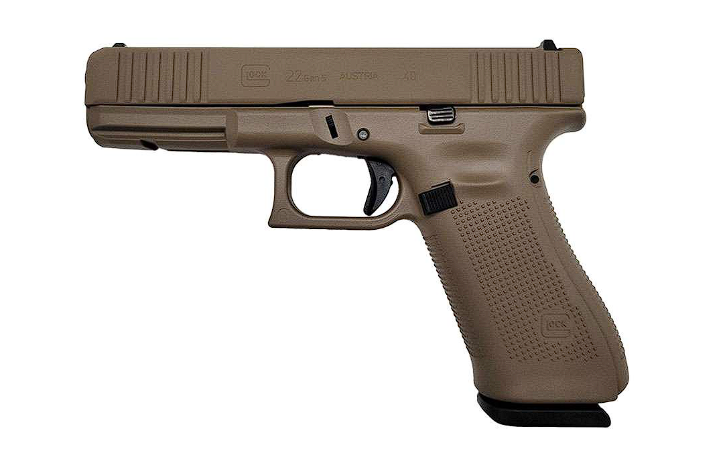 Glock 22 Gen 5 Flat Dark Earth Cerakote PA225S204FDE 40 S&W 15 4.49"