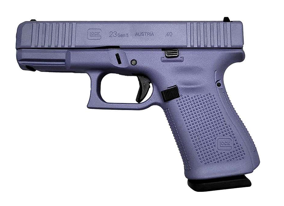 Glock 23 Gen 5 Crushed Orchid PA235S204CO 40 S&W 13 4.02"