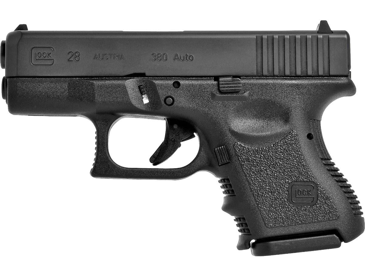Glock 28 Gen 3 UI2850201 380 ACP 10 + 1 3.46"