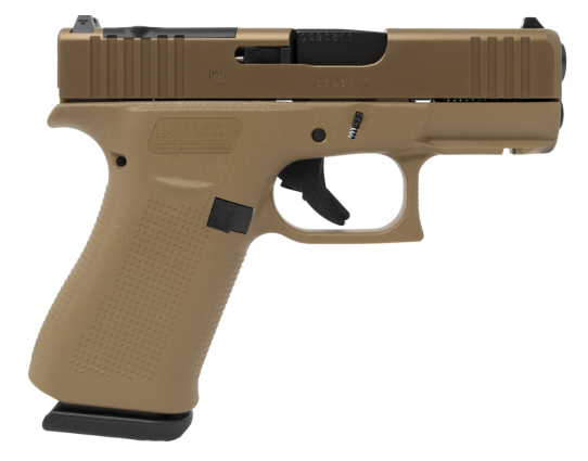 Glock 48 MOS Coyote PX435Z201FRMOSK 9mm 10 Rd. 3.41"