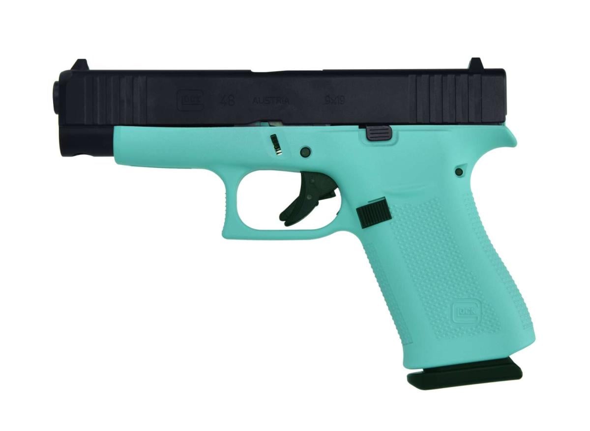 Glock 48 Robin's Egg Blue GLPG4850201 9mm 10 + 1 4.01 in
