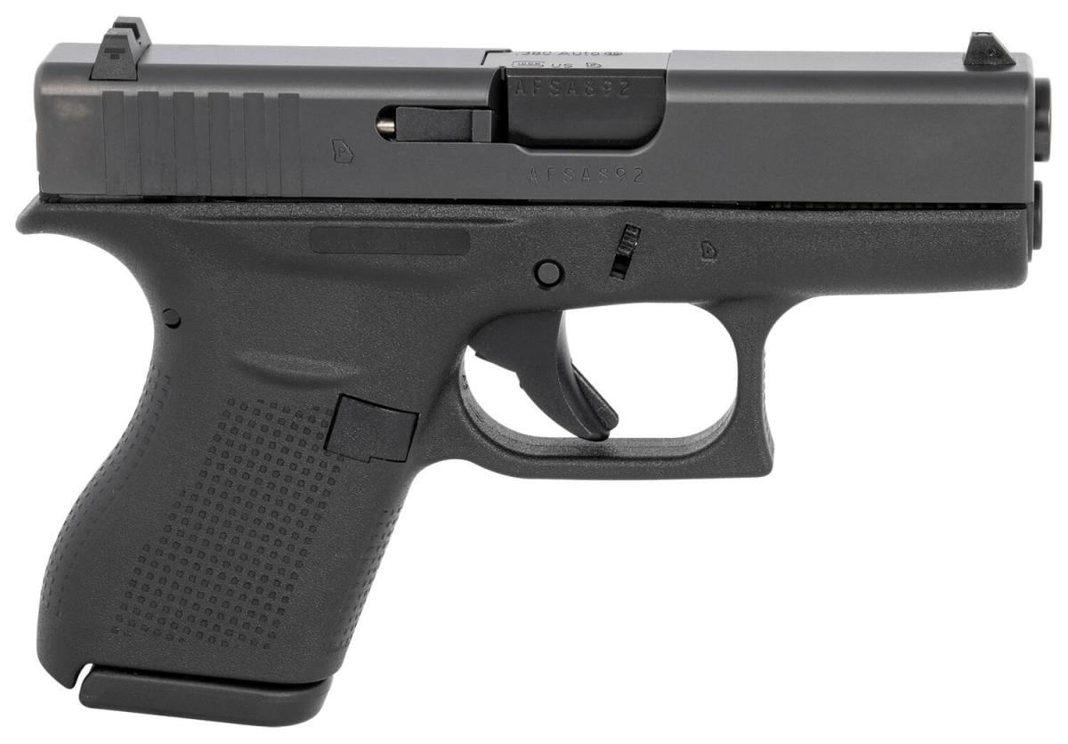 Glock G42 Gen3 Subcompact G42US 380 ACP 6 + 1 3.25 in