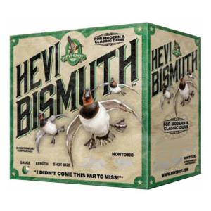 HEVI-Shot 12 Gauge Ammo HEVI-BISMUTH Waterfowl 12 Gauge 1 3/8 oz 3in #2 Centerfire 25 Rounds