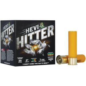 HEVI-Shot HEVI-Hitter Tungsten/Steel Shotshells 20ga 3" 7/8oz 1450 fps #2 25/ct HVHS29022