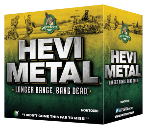 HEVI-Shot HEVI-Metal Longer Range Shotgun Shells - 12 Gauge - #4 - 2.75" - 25 Rounds