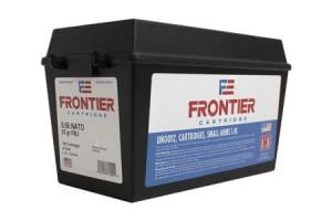 HORNADY 5.56mm NATO 55 gr FMJ Frontier 150 Rounds in Ammo Can FR601