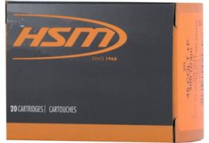 HSM Ammunition 45 Long Colt 300 Grain XTP Hollow Point Pistol Ammo, 20 Rounds
