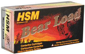 HSM Bear Load .45 Long Colt 325 Grain Wide Flat Nose Handgun Ammo