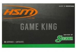 HSM Game King Ammunition .300 RUM 20Rds 180 Grain 300RUM13N