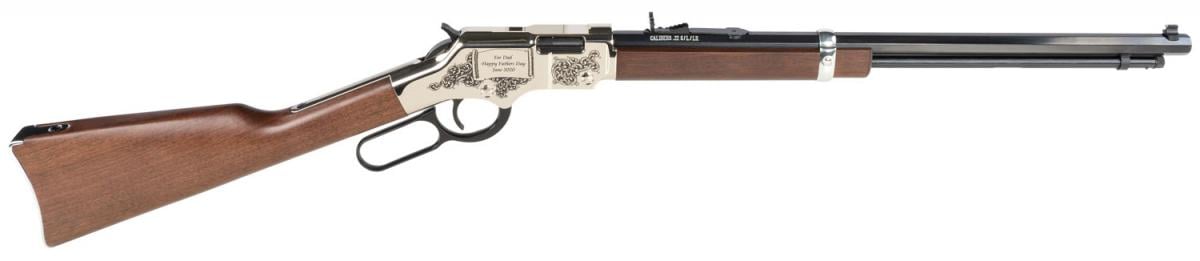 Henry Golden Boy Silver Father's Day H004SFD 22 LR 16/21 20"