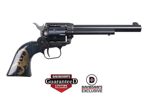 Heritage Rough Rider Davidsons Exclusive RR22B6-GSCN 22 LR 6 6.5